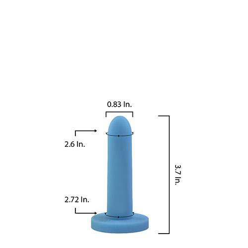 Smooth silicone vaginal dilator size 3 for pelvic therapy in Pakistan