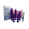OptiCare 5-piece vaginal dilator set in Pakistan for vaginismus, pelvic floor therapy, and painful sex relief.