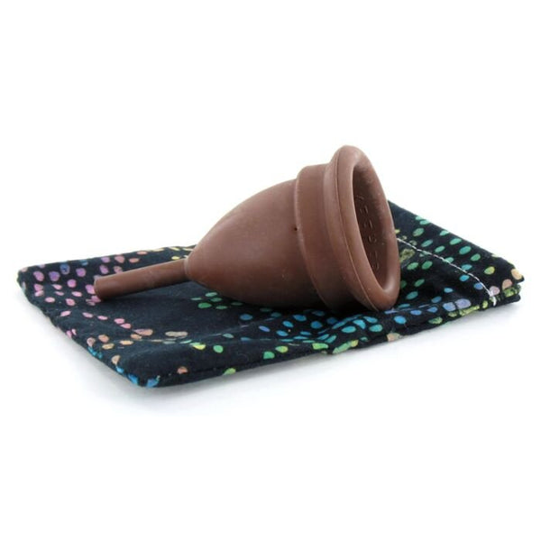 Natural rubber menstrual cup size A and size B