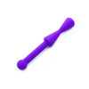 Silicone vaginal dumbbell for pelvic strengthening and massage