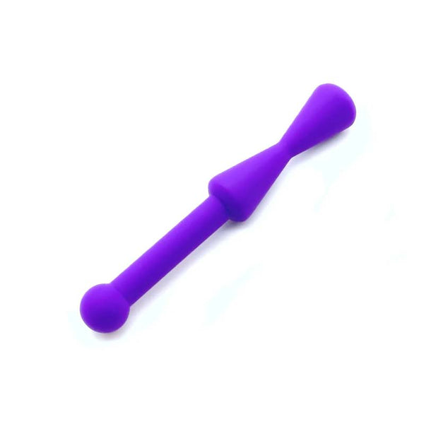 Silicone vaginal dumbbell for pelvic strengthening and massage