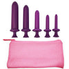 Buy vaginal dilators in Pakistan – BPA-Free 5 Size Set with Easy-Grip Handles, Lubricant & Storage Pouch for Vaginismus and Menopause Relief